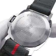 Load image into Gallery viewer, PANERAI Luminor Tre Giorni Luna Rossa Stainless Steel CowchuckPAM01653
