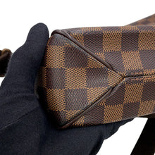 将图像加载到图库查看器中，LOUIS VUITTON District BrownN41212 Damier Ebene Canvas Size MM
