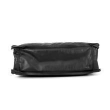 将图像加载到图库查看器中，Ferragamo VIVA Bow Chain Tote Black210904 745114 Leather
