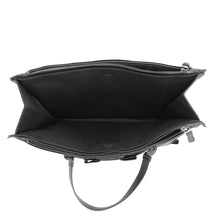 将图像加载到图库查看器中，Ferragamo VIVA Bow Chain Tote Black210904 745114 Leather
