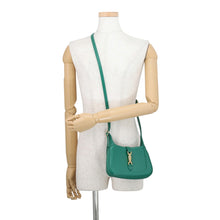 Load image into Gallery viewer, GUCCI Jackie1961 2WAYBag Green637091 10O0G 3120 Leather Size Mini

