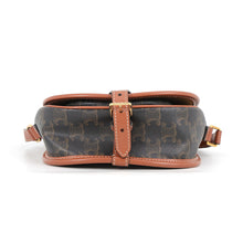 Load image into Gallery viewer, CELINE Medium Folco Triomphe Shoulder Tan191502BZJ04LU PVC Leather
