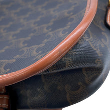 Load image into Gallery viewer, CELINE Medium Folco Triomphe Shoulder Tan191502BZJ04LU PVC Leather
