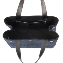 Load image into Gallery viewer, PRADA 2WAYBag Blue/Black1BG311 Denim Leather
