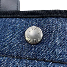 Load image into Gallery viewer, PRADA 2WAYBag Blue/Black1BG311 Denim Leather
