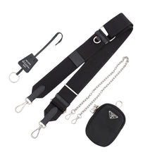 将图像加载到图库查看器中，PRADA Re-Edition 2005 Shoulder Black1BH204 Nylon
