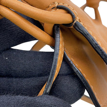 Load image into Gallery viewer, LOEWE Anagram Flamenco Pocket Shoulder Bag warm dessertA411F10X01 2586 Calf Leather

