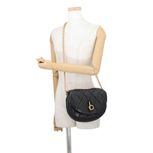 Load image into Gallery viewer, BURBERRY Rocking Horse Chainshoulder Black8104628 Lambskin
