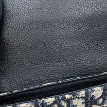 Load image into Gallery viewer, Dior Oblique Jacquard Saddle Pouch Beige/Black1ADPO095YKY_H28E Canvas Leather
