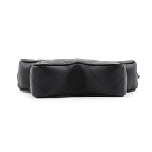 将图像加载到图库查看器中，CHANEL 2024 Cruise Collection CC Logo Star Chain Shoulder BlackAS4579 Lambskin
