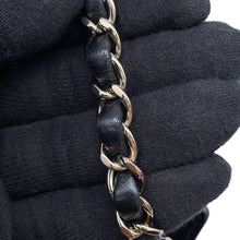 将图像加载到图库查看器中，CHANEL 2024 Cruise Collection CC Logo Star Chain Shoulder BlackAS4579 Lambskin

