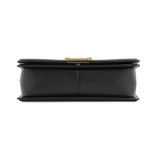 将图像加载到图库查看器中，CHANEL Boy Chanel 25 Chain Shoulder Bag BlackA67086 Caviar Leather
