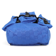 将图像加载到图库查看器中，GUCCI Off the Grid Backpack Blue/Black626160 GGNylon Canvas
