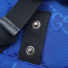 将图像加载到图库查看器中，GUCCI Off the Grid Backpack Blue/Black626160 GGNylon Canvas
