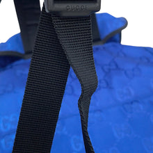 将图像加载到图库查看器中，GUCCI Off the Grid Backpack Blue/Black626160 GGNylon Canvas
