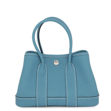 将图像加载到图库查看器中，HERMES Neo Garden New Blue Jean Negonda Leather Size 23
