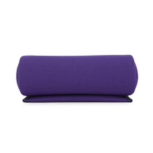 将图像加载到图库查看器中，HERMES Herbag zip Purple/Black Toile Military Vache Hunter Leather Size Mini
