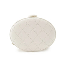 Load image into Gallery viewer, CHANEL Matelasse Small Vanity Chain Shoulder Bag WhiteAP1616 Calf Leather
