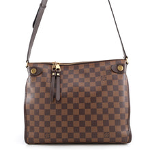 将图像加载到图库查看器中，LOUIS VUITTON Duomo RedN41425 Damier Ebene Canvas
