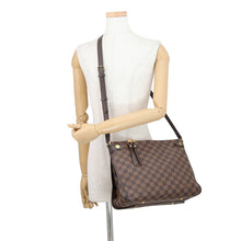 将图像加载到图库查看器中，LOUIS VUITTON Duomo RedN41425 Damier Ebene Canvas
