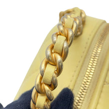 Load image into Gallery viewer, CHANEL Matelasse ChainShoulder Bag YellowAP2699 Leather
