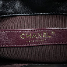 Load image into Gallery viewer, CHANEL CC Logo Drawstring BagShoulder Bag BlackAS2314 Lambskin
