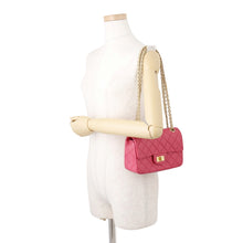 Load image into Gallery viewer, CHANEL Matelasse 2.55 ChainShoulder Bag PinkAS0874 Aged Calf Leather Size Mini
