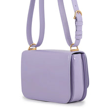 将图像加载到图库查看器中，GUCCI Siena Shoulder Bag Purple846705 AADVW 5306 Patent Leather Size Small

