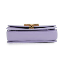将图像加载到图库查看器中，GUCCI Siena Shoulder Bag Purple846705 AADVW 5306 Patent Leather Size Small
