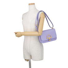 将图像加载到图库查看器中，GUCCI Siena Shoulder Bag Purple846705 AADVW 5306 Patent Leather Size Small
