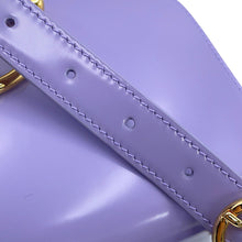 将图像加载到图库查看器中，GUCCI Siena Shoulder Bag Purple846705 AADVW 5306 Patent Leather Size Small
