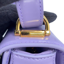 将图像加载到图库查看器中，GUCCI Siena Shoulder Bag Purple846705 AADVW 5306 Patent Leather Size Small
