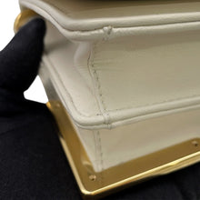 Load image into Gallery viewer, PRADA Quilted Shoulder Bag White1BD333 Leather
