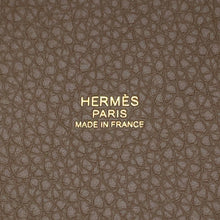 将图像加载到图库查看器中，HERMES Picotin Lock Etoupe Taurillon Clemence Size PM
