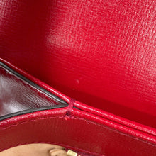 Load image into Gallery viewer, GUCCI Horsebit 1955 Shoulder Bag Beige/Red602204 92TCG 8561 GG Supreme Leather Size Medium
