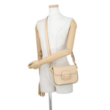 Load image into Gallery viewer, GUCCI Horsebit 1955 Shoulder Bag Beige658574 18YSG 9878 Leather Size Mini
