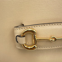 Load image into Gallery viewer, GUCCI Horsebit 1955 Shoulder Bag Beige658574 18YSG 9878 Leather Size Mini
