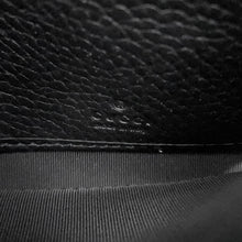 将图像加载到图库查看器中，GUCCI Jackie 1961 Chain Wallet Black652681 AABXM 1000 Leather
