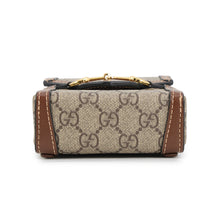将图像加载到图库查看器中，GUCCI Horsebit 1955 Shoulder Bag Beige/Brown625615 92TCG 8563 GG Supreme Leather
