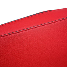 将图像加载到图库查看器中，LOEWE Puzzle bag Red Leather Size Small
