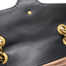 将图像加载到图库查看器中，GUCCI GG Marmont Small Shoulder Bag Black446744 Leather Size Small
