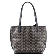 将图像加载到图库查看器中，GOYARD Ange Mini Reversible BlackANJOUSMINCG12TY12P PVC Leather
