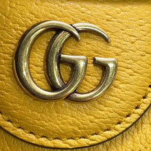 将图像加载到图库查看器中，GUCCI Diana 2WAY Bag Medium Yellow702721 Leather

