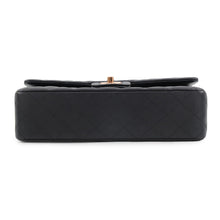 Load image into Gallery viewer, CHANEL Matelasse W Flap ChainShoulder Bag BlackA01112 Lambskin Size 25
