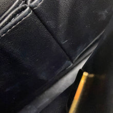 Load image into Gallery viewer, CHANEL Matelasse W Flap ChainShoulder Bag BlackA01112 Lambskin Size 25
