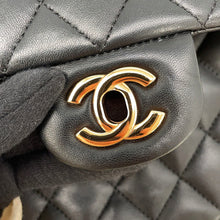 Load image into Gallery viewer, CHANEL Matelasse W Flap ChainShoulder Bag BlackA01112 Lambskin Size 25
