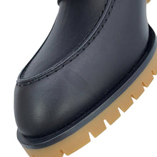 Load image into Gallery viewer, HERMES Fock 60 Pumps Black Leather Size 38 1/2
