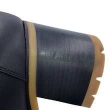 Load image into Gallery viewer, HERMES Fock 60 Pumps Black Leather Size 38 1/2
