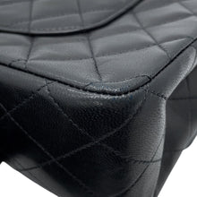 将图像加载到图库查看器中，CHANEL Matelasse W Flap ChainShoulder Bag BlackA01112 Lambskin Size 25
