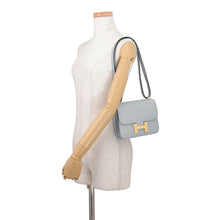 将图像加载到图库查看器中，HERMES Constance3 Miroir Blue Gacier Epsom Size Mini
